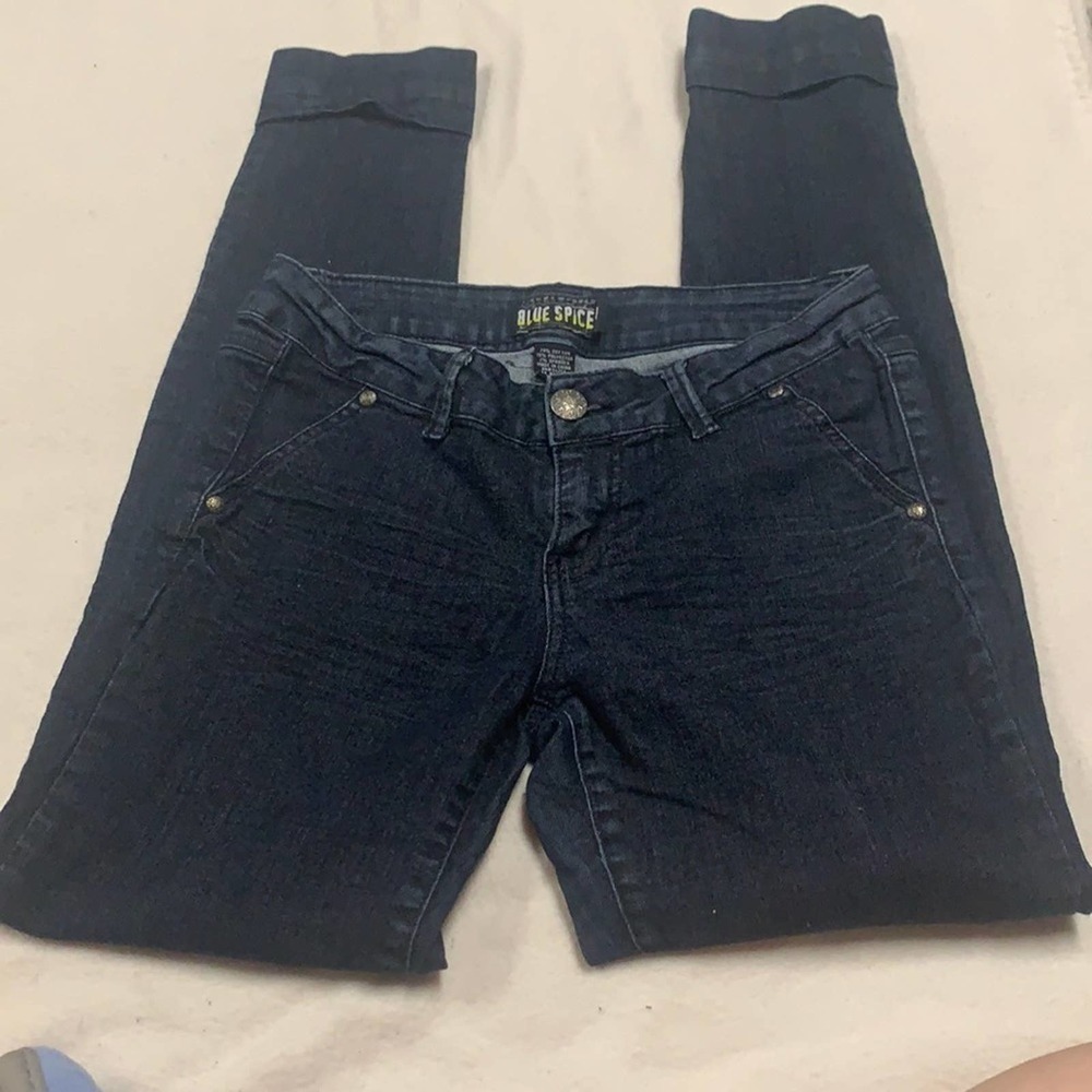 Blue Spice Cuffed Ladies Jeans. Size 9. EUC.